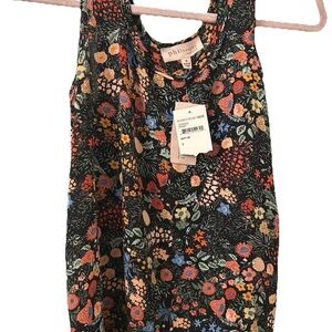 Philosophy Women’s Black Floral Top